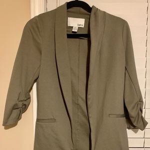 Business Casual Army Green Jacket- Small